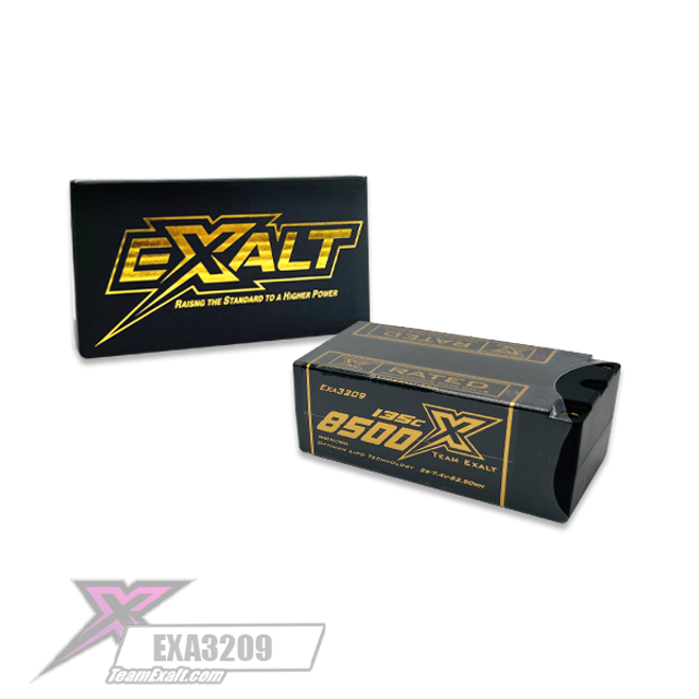 Exalt 8500 mah Fat Shorty 7.4V