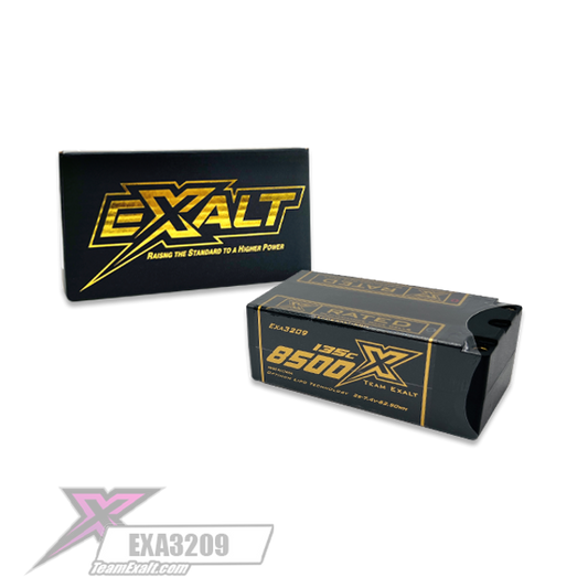Exalt 8500 mah Fat Shorty 7.4V